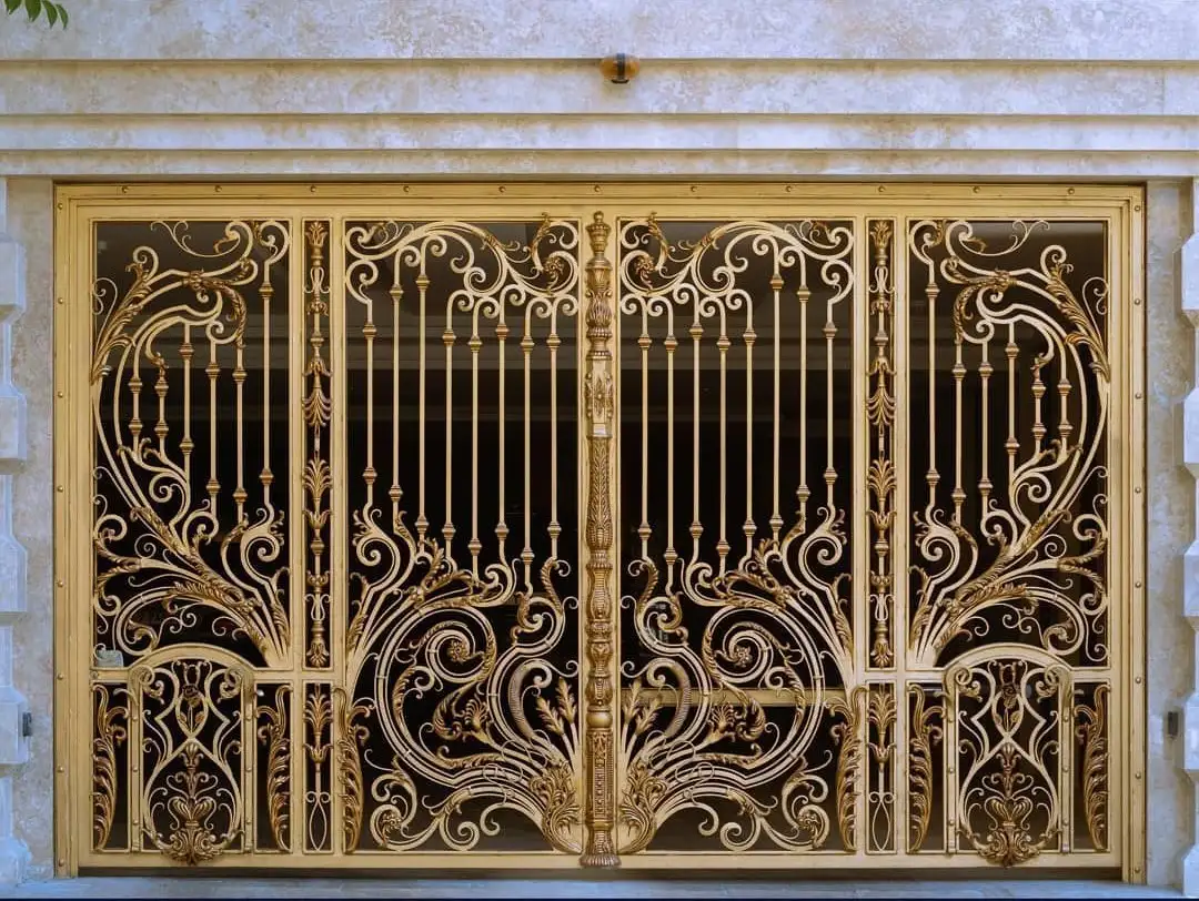 مشاوره و خرید درب فرفورژه ورودی حیاط اراک