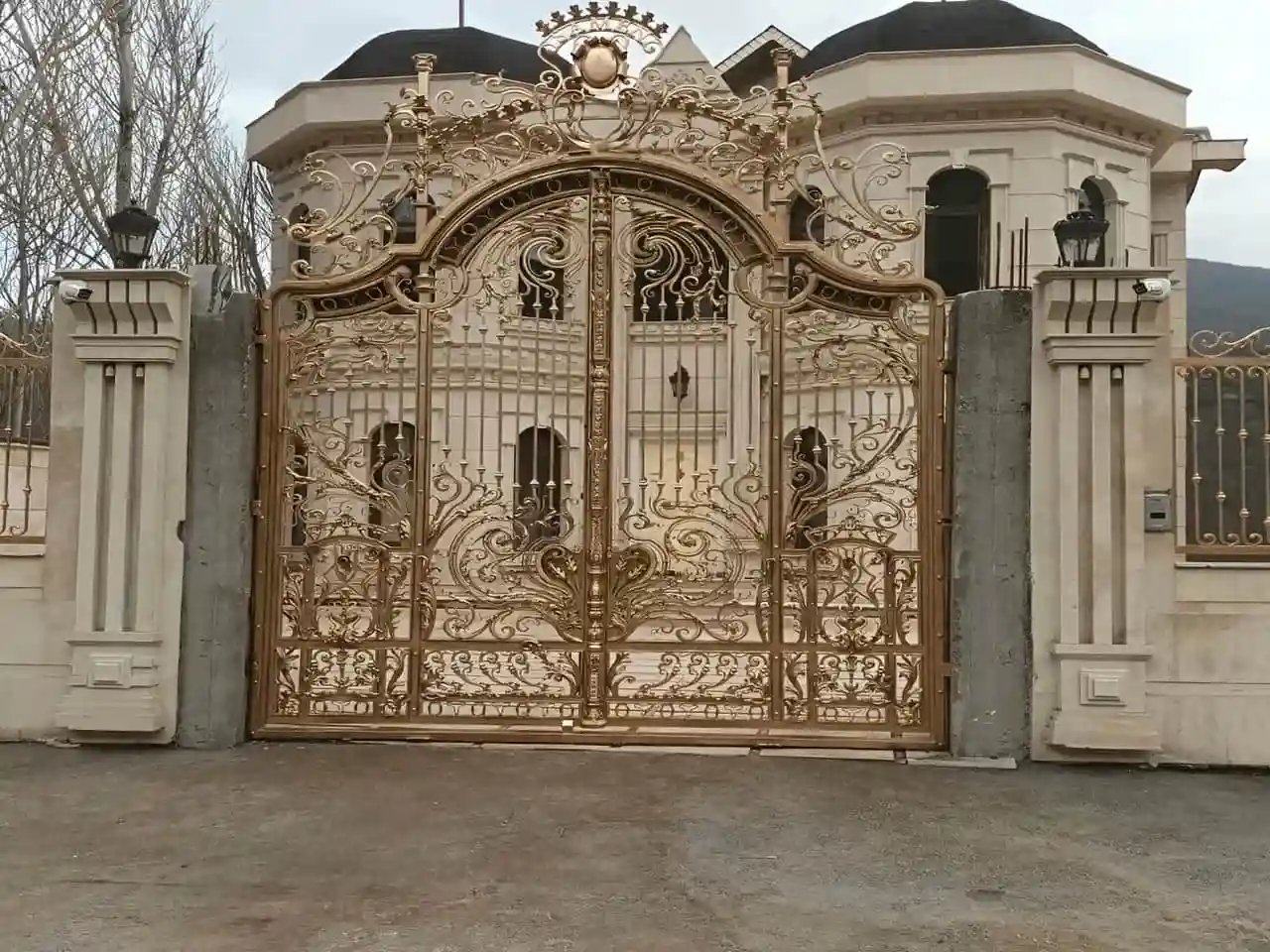 درب فلزی ساده رامسر