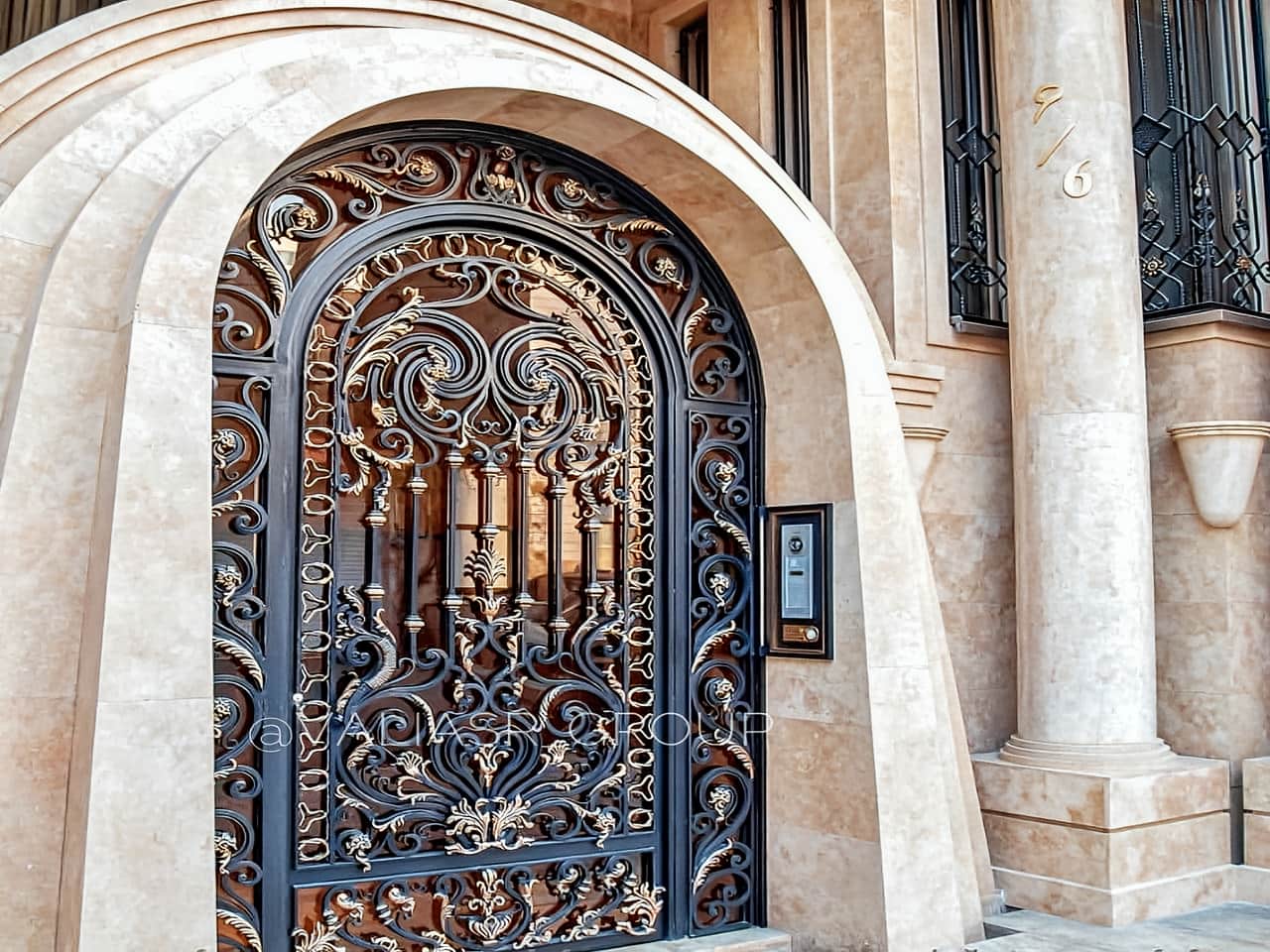 قیمت درب فرفورژه پرند