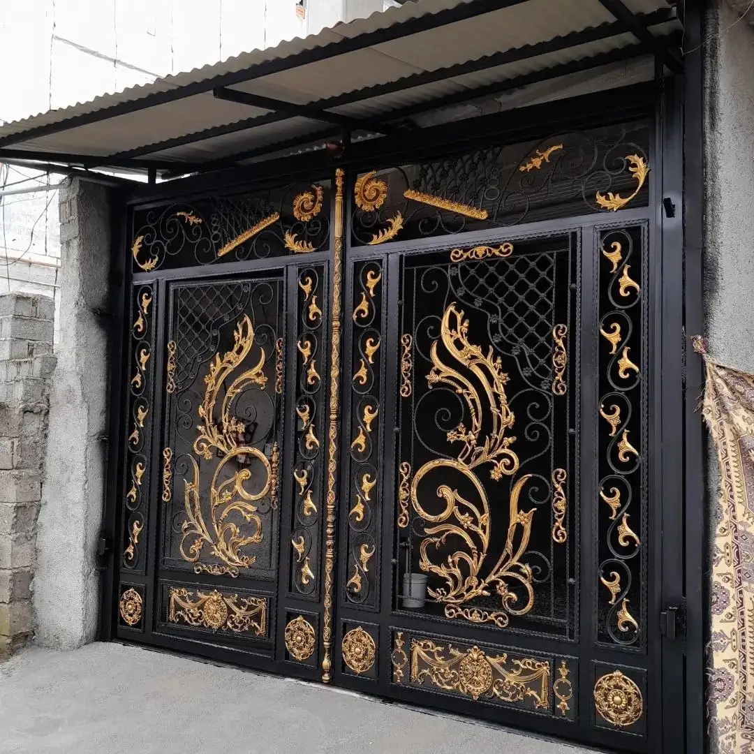 درب فلزی ساده در استان گلستان