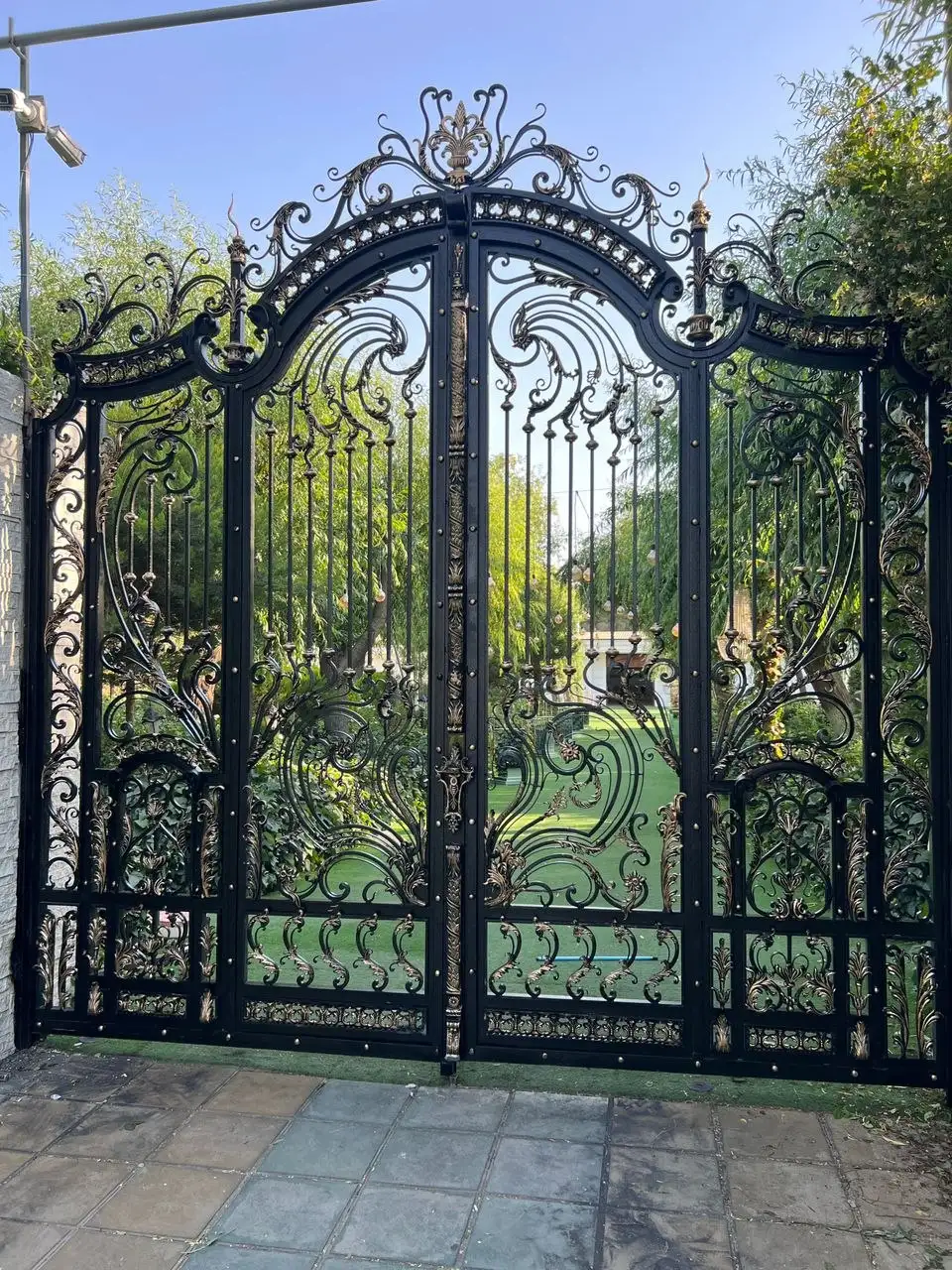 تولید کننده انواع درب فلزی فرفورژه