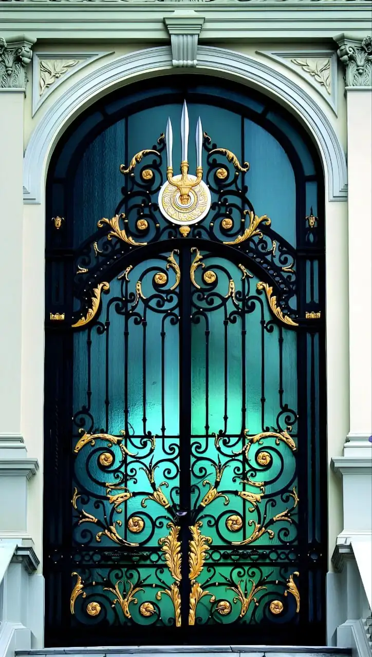 درب آهنی ورودی ساختمان