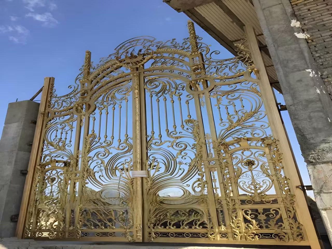 درب فلزی ساده استان گیلان