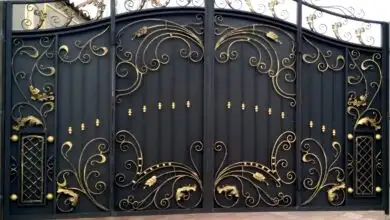 خرید درب فرفورژه در شهر آبسرد