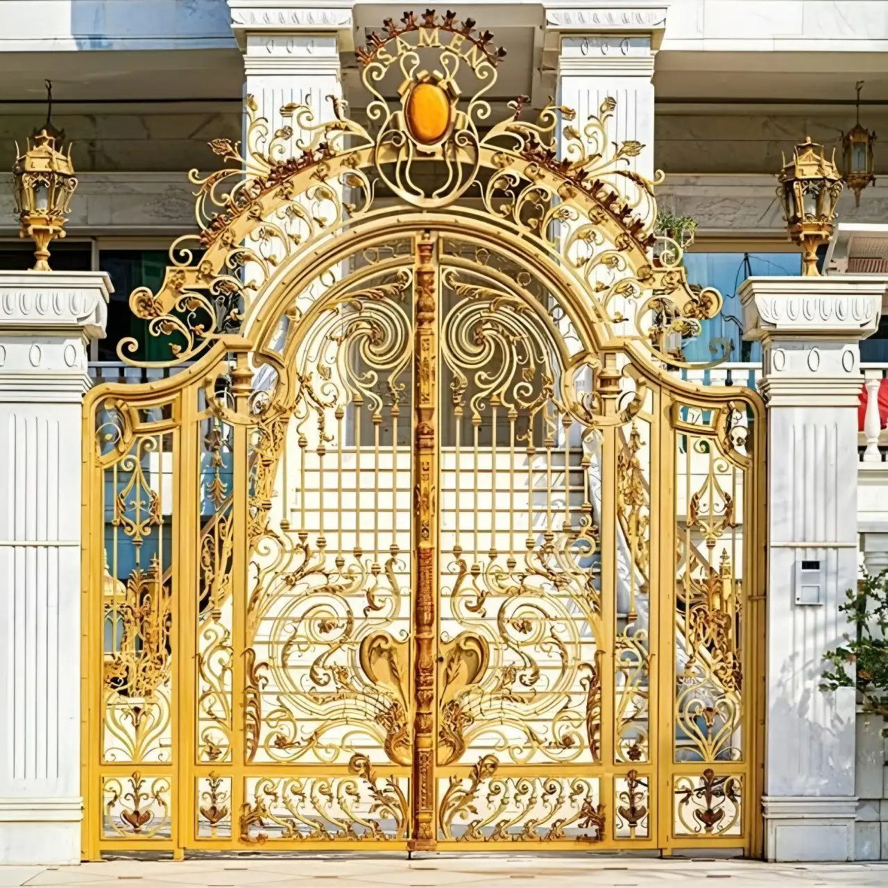 تولید کننده انواع درب فلزی فرفورژه