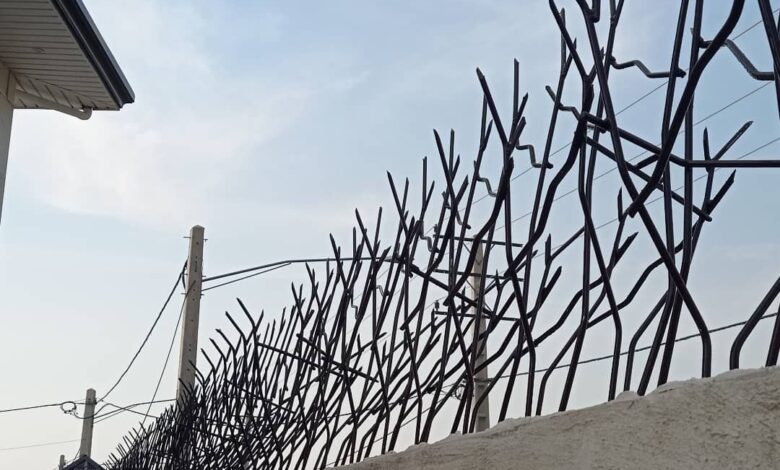 حفاظ شاخ گوزنی همراه با نصب در شهر کرمان