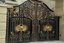 درب ویلایی فرفورژه در شهر اهواز