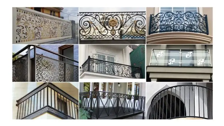 نرده فلزی بالکن