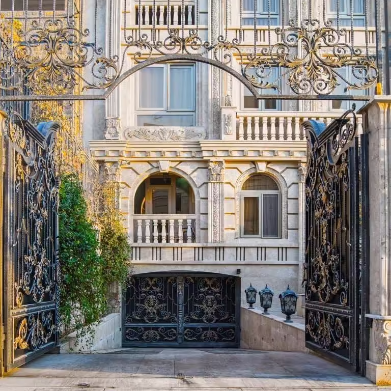 قیمت درب حیاط ساده و شیک قیمت درب حیاط ساده و شیک