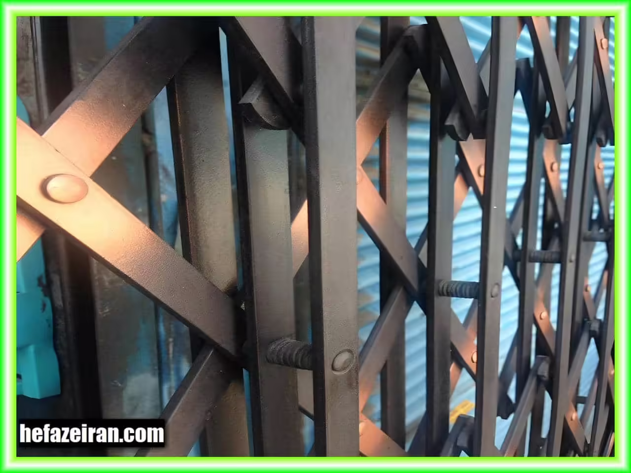 راهنمای نصب حفاظ کشویی کرکره ای