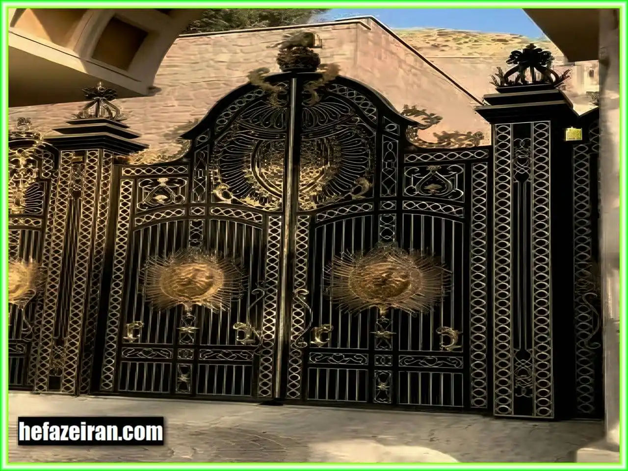 نصب درب فلزی فرفورژه 2025 نصب درب فلزی فرفورژه 2025
