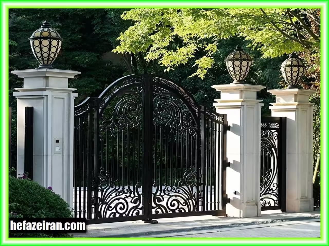تولید انواع درب ویلایی فرفورژه و فلزی با طراحی مدرن و مقاوم تولید انواع درب ویلایی فرفورژه و فلزی با طراحی مدرن و مقاوم