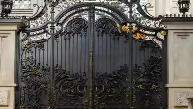 درب فرفورژه باغ