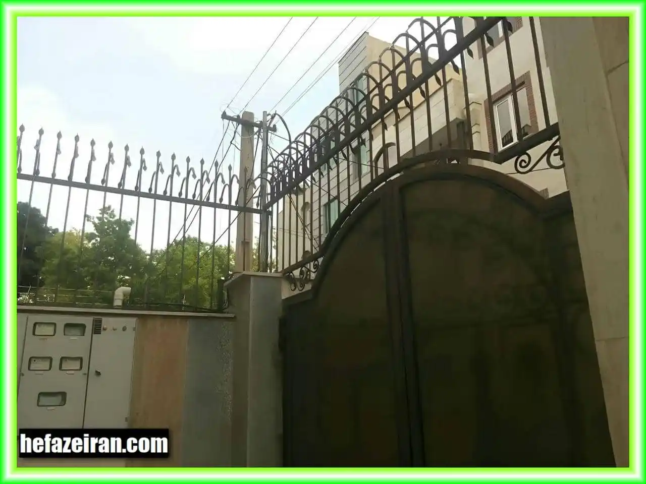 حفاظ سرنیزه ای فلزی برای باغ&zwnj;ها