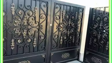 درب پارکینگ فلزی