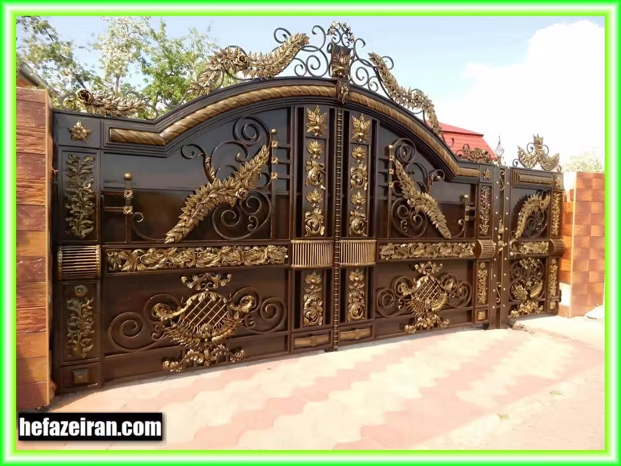 راهنمای نصب درب ورودی فلزی