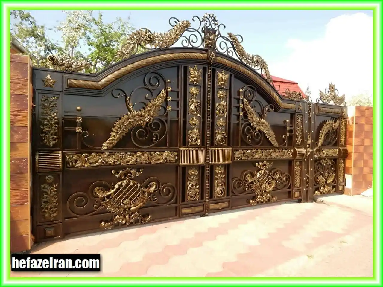 درب فرفورژه و آهنی درب فرفورژه و آهنی