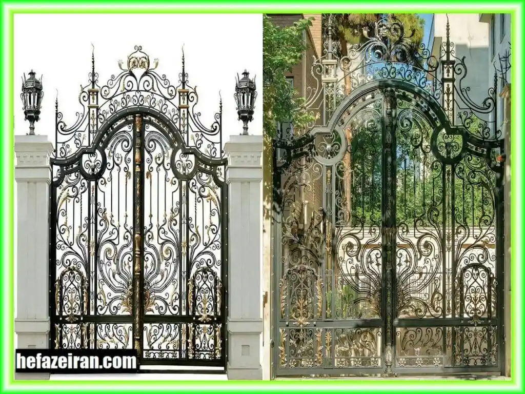 ویژگی&zwnj;های درب فلزی شیک برای حیاط