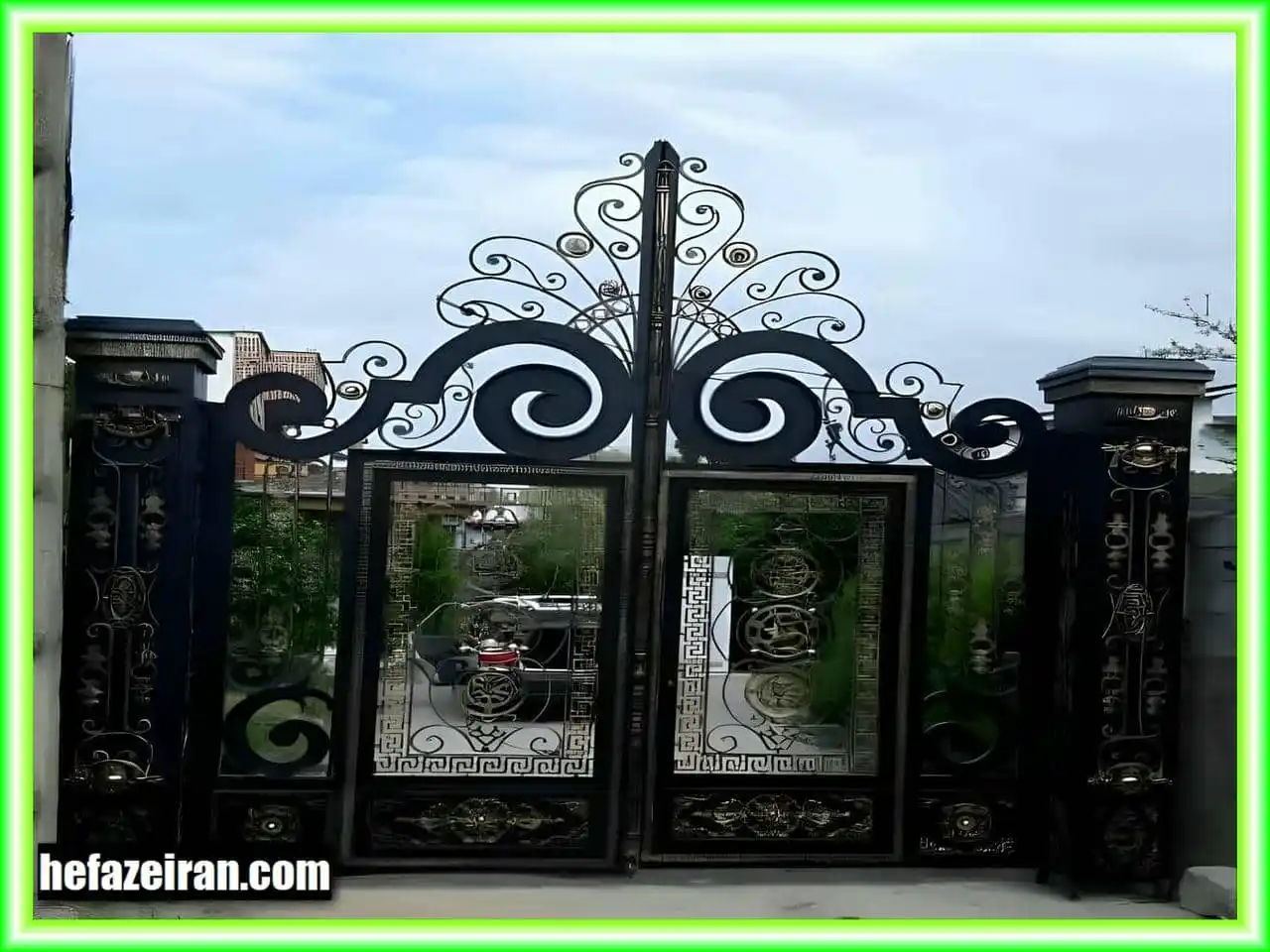 راهنمای انتخاب رنگ درب ویلایی