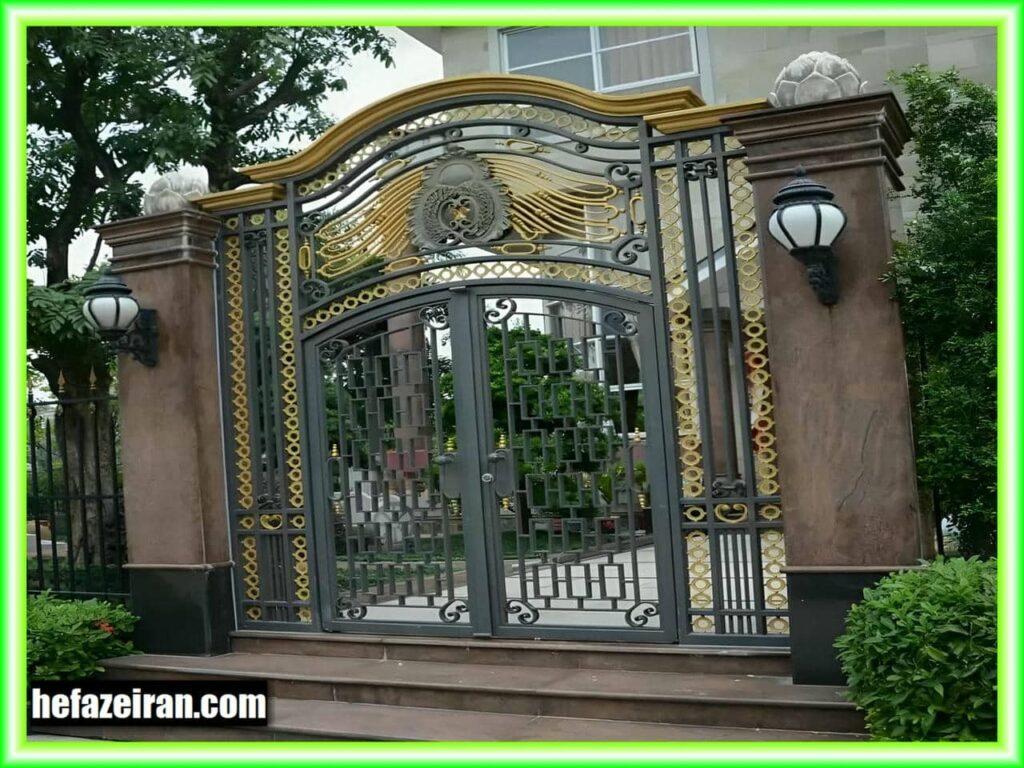 قیمت دربهای حیاط تک لنگه فرفورژه قیمت دربهای حیاط تک لنگه فرفورژه