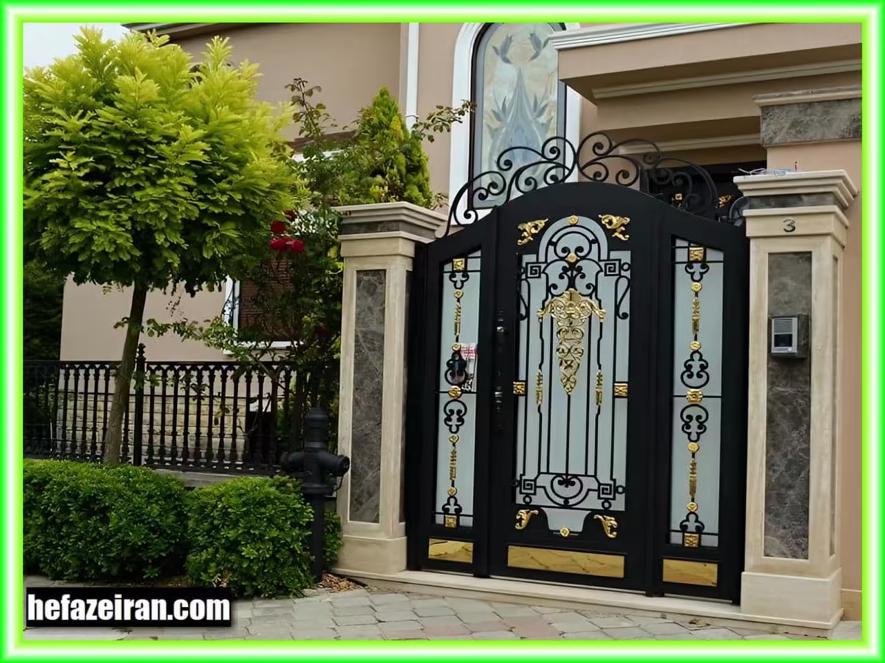 قیمت و طرح های درب حیاط ویلایی قیمت و طرح های درب حیاط ویلایی