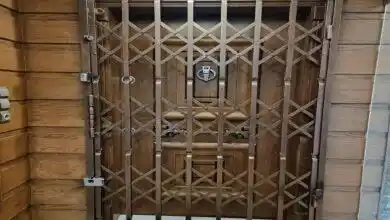 اندازه مناسب درب آکاردئونی