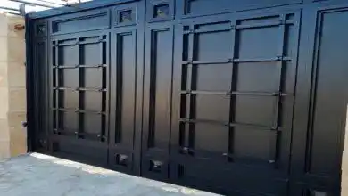 ورق آهنی ساخت درب ساختمان