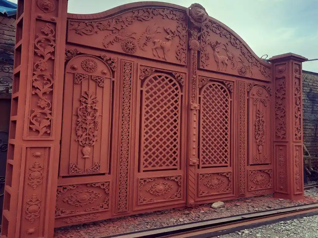 مشخصات درب حیاط ساده و شیک مشخصات درب حیاط ساده و شیک