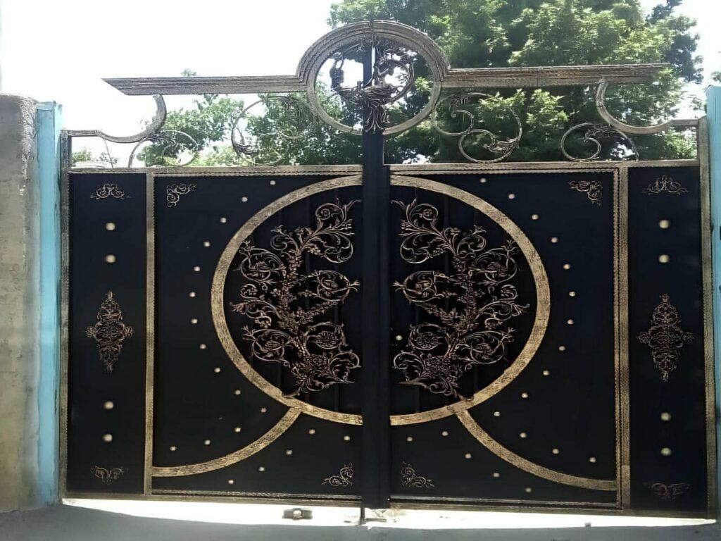 انواع مدلهای درب حیاط ساده و شیک انواع مدلهای درب حیاط ساده و شیک