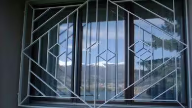 حفاظ پنجره فلزی