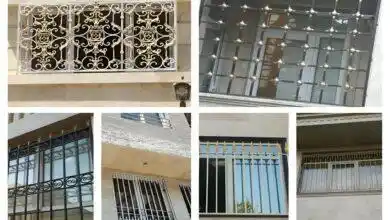 انواع مدل و طرح حفاظ پنجره