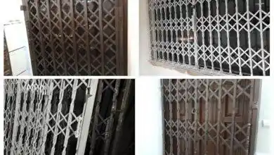 خرید و نصب درب آکاردئونی