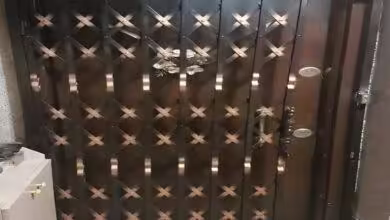 انواع و سبک های درب آکاردئونی