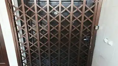 حفاظت و امنیت درب ورودی