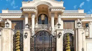 درب ویلایی ورودی ساختمان