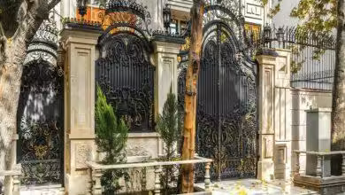 بروزترین درب های فرفورژه اشرافی