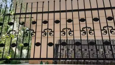 نرده گارد دیوار حیاط