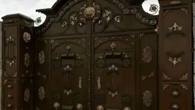 درب هلالی پارکینگ