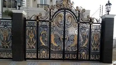 مقایسه درب های فرفورژه و فلزی ساده