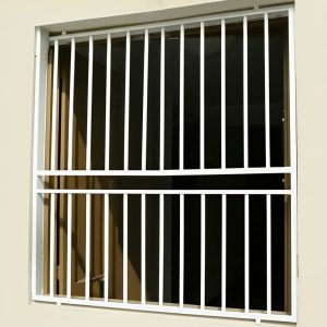 حفاظ پنجره دوجداره مدل ساده میله افقی