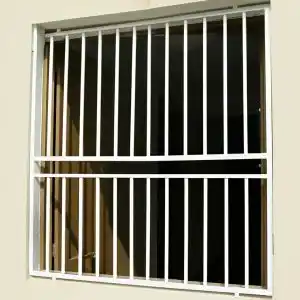 حفاظ پنجره دوجداره مدل ساده میله افقی