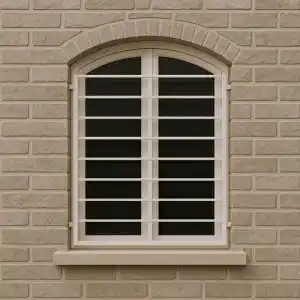 حفاظ پنجره مدل ساده قوس&zwnj;دار