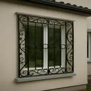 حفاظ پنجره مدل پیچک بهاری حفاظ پنجره مدل پیچک بهاری