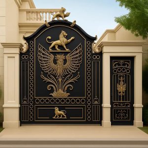 درب فرفورژه ورودی پارکینگ