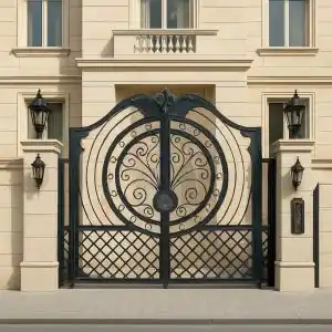 درب فلزی مدل دایره مصور درب فلزی مدل دایره مصور