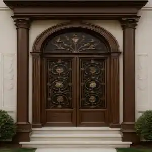 درب فلزی مدل لوکس برلیان