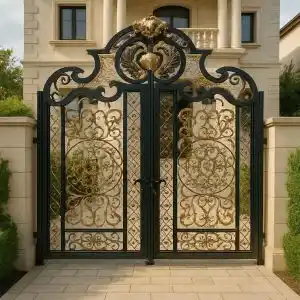 درب فلزی مدل میخک