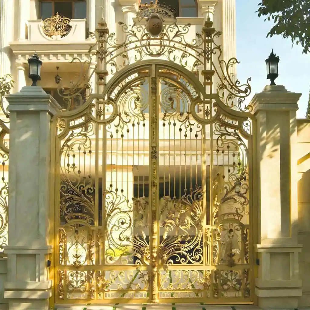 سفارش درب فلزی حیاط ویلایی با کیفیت