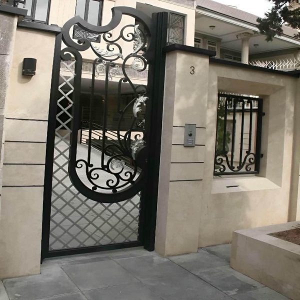 ساخت مدل های داغ درب فلزی ورودی ویلا
