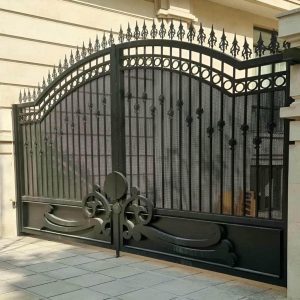 تولید درب فرفورژه ورودی پارکینگ